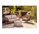 ebuy24 Gartentisch Ronja Ø75cm natur Bild 5
