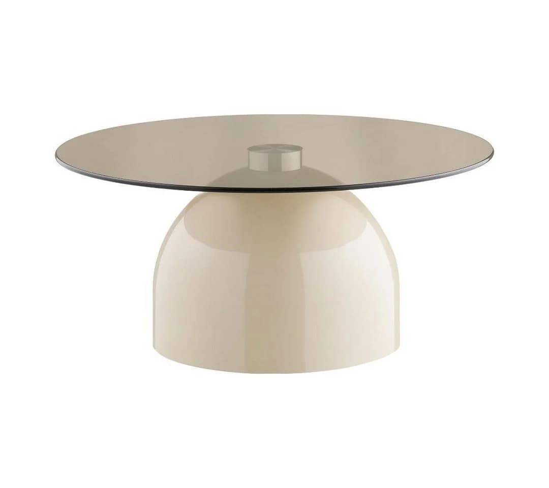 ebuy24 Couchtisch Solveig Ø70cm Beige/Grau - Bild 2