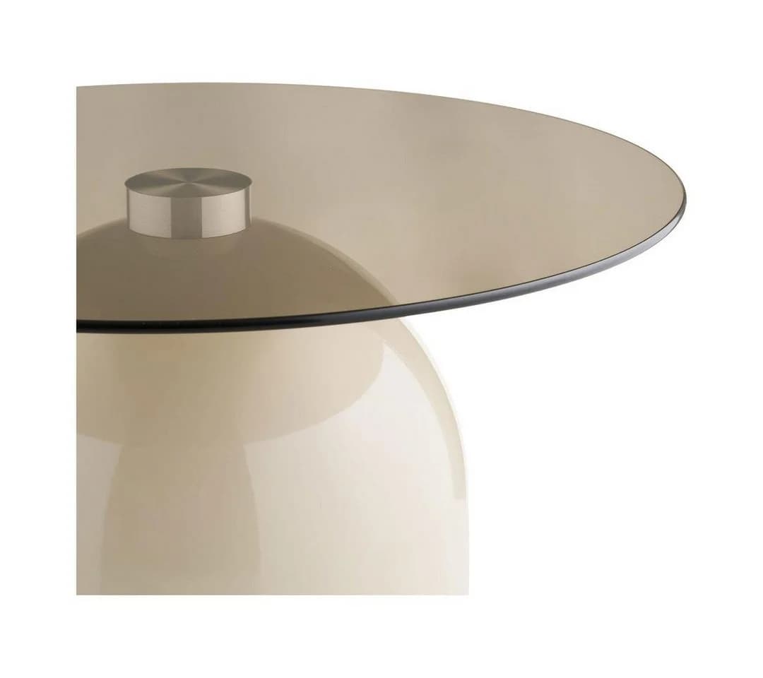 ebuy24 Couchtisch Solveig Ø70cm Beige/Grau - Bild 3