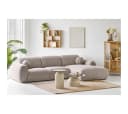 ebuy24 Couchtisch Solveig Eckbord Beige Grau Ø40cm Bild 5