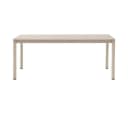 House Nordic Gartentisch Asta Sandfarben Bild 1
