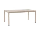 House Nordic Gartentisch Asta Sandfarben Bild 2