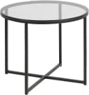 ACTONA GROUP Couchtisch Conrad Schwarz Glas Metall Skandi Bild 2