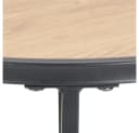 ACTONA GROUP Beistelltisch Rund Industrie-Look MDF Bild 4