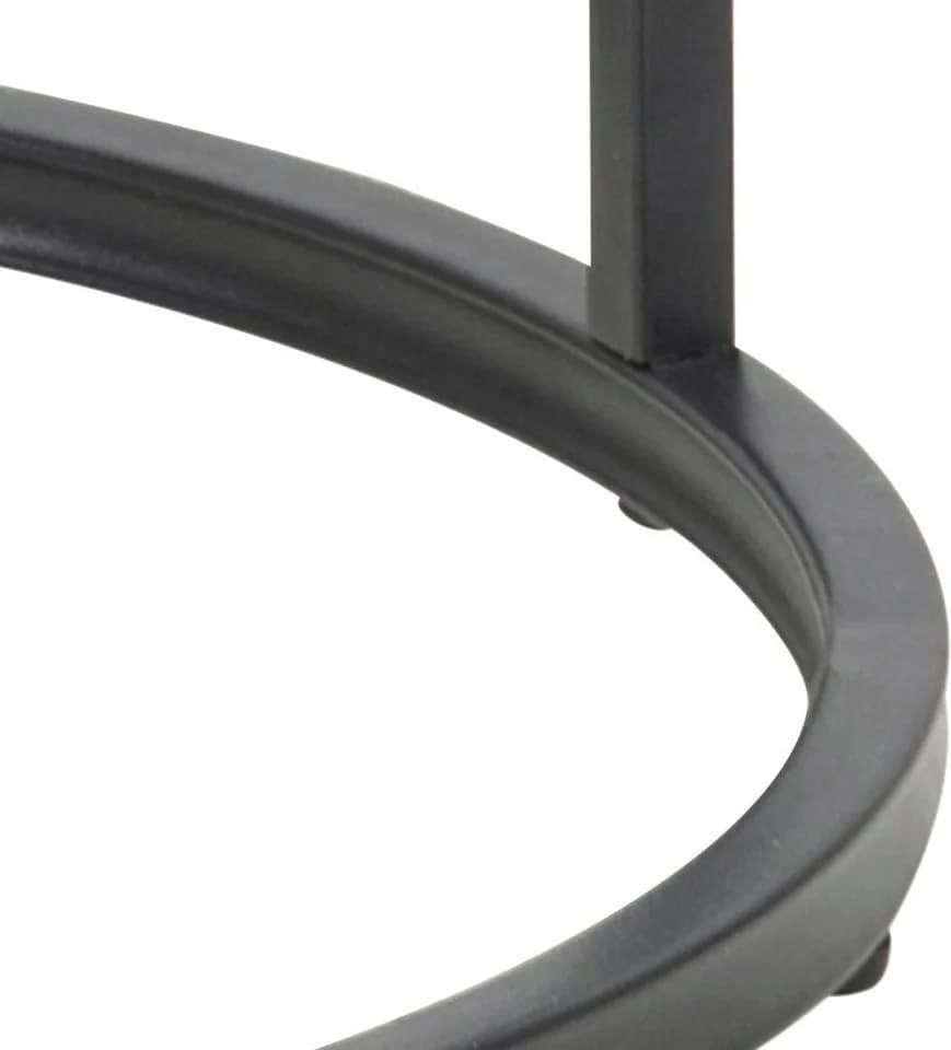 ACTONA GROUP Beistelltisch Rund Industrie-Look MDF - Bild 5