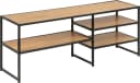 TV-Schrank ACTONA GROUP Industrie-Look Matt Schwarz Bild 1