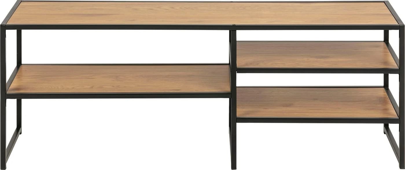 TV-Schrank ACTONA GROUP Industrie-Look Matt Schwarz - Bild 2
