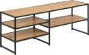 TV-Schrank ACTONA GROUP Industrie-Look Matt Schwarz Bild 3