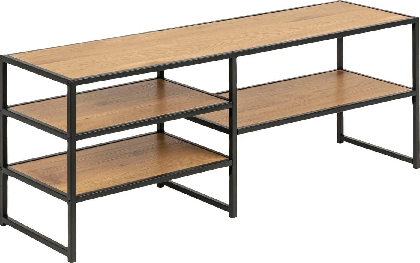 TV-Schrank ACTONA GROUP Industrie-Look Matt Schwarz - Bild 3