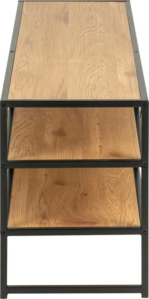 TV-Schrank ACTONA GROUP Industrie-Look Matt Schwarz - Bild 4