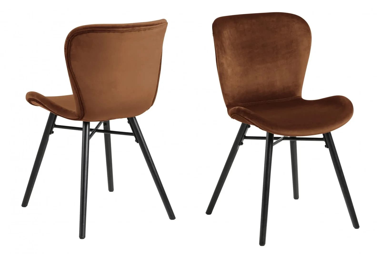 Esszimmerstuhl ACTONA GROUP Orange Massivholz