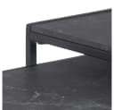 ACTONA GROUP Beistelltisch Infinity Set 3 Stück Schwarz Metall Bild 5