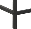 Glasvitrine ACTONA GROUP Schwarz Metallrahmen 4 Böden Bild 5