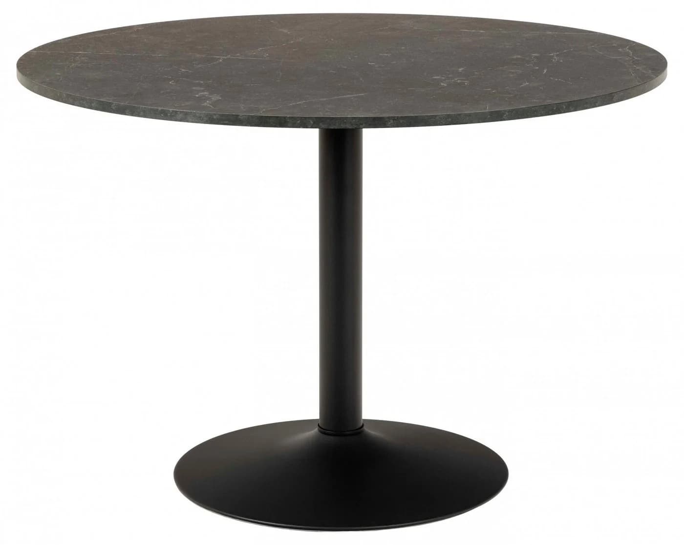 ACTONA GROUP Esstisch Ibiza Schwarz MDF Metallgestell