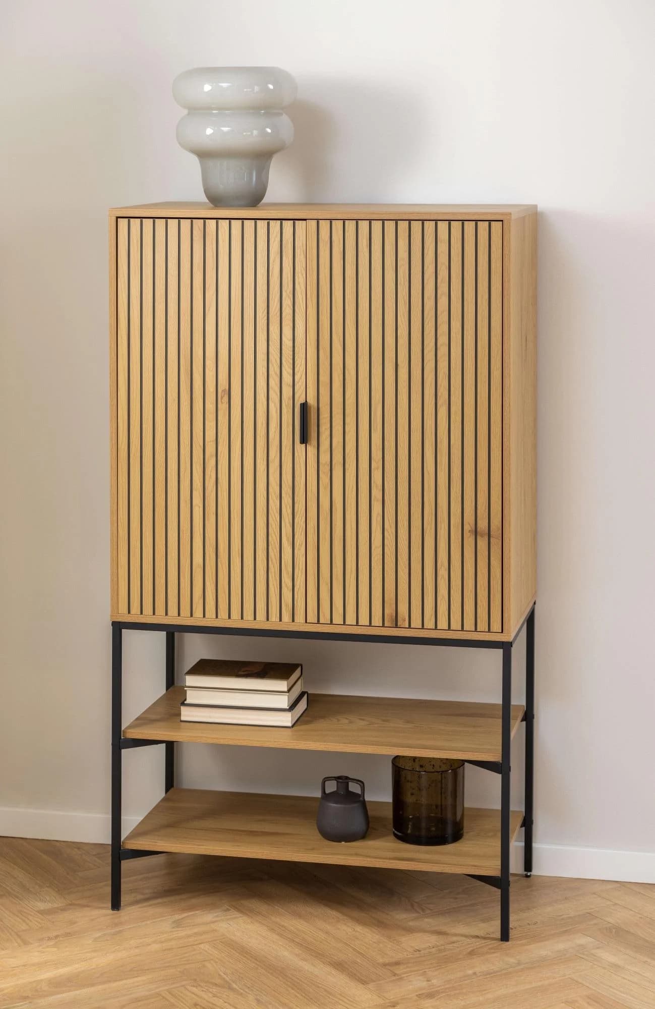 ACTONA GROUP Jaipur Sideboard Stauraumschrank Wildeiche Optik