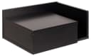 ACTONA GROUP Ashlan Wandmontierter Nachttisch Schwarz 1 Schublade Bild 1