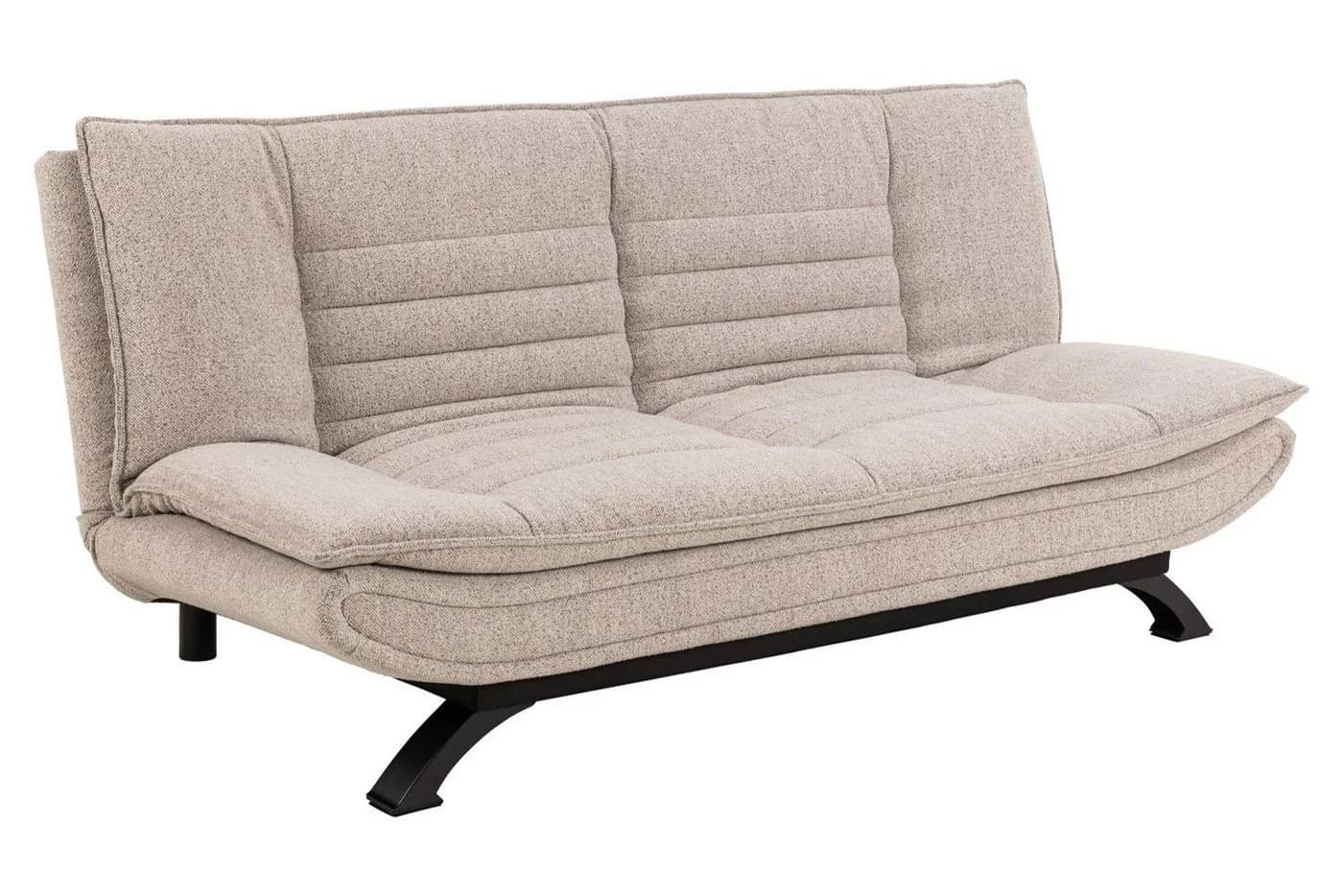 ACTONA GROUP Schlafsofa FAITH Beige Schwarz Webstoff - Bild 2