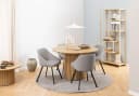 ACTONA GROUP Esstisch Yale Wildeichenoptik Rund Bild 1