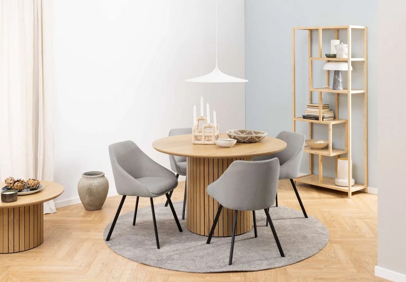 ACTONA GROUP Esstisch Yale Wildeichenoptik Rund