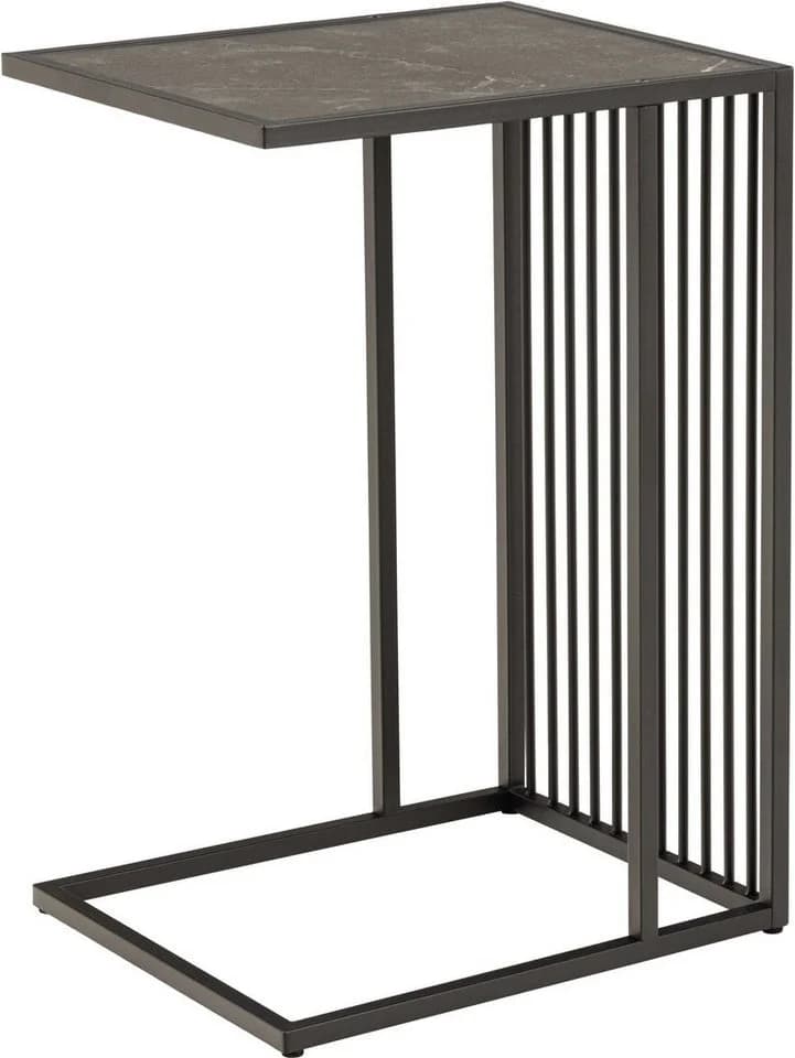 ACTONA GROUP Beistelltisch Schwarz MDF Stahl - Bild 2