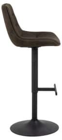 ACTONA GROUP Adisa Barhocker 2er Set Grau-Braun Stoff Bild 4