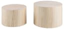 ACTONA GROUP Dice Couchtisch-Set Beige Steinoptik 2er-Set Bild 5