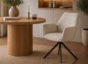 ACTONA GROUP Glenda Esszimmerstuhl Beige Drehbar Armlehne Bild 3