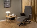 ACTONA GROUP Couchtisch Banbury Eichenfurnier Rund Bild 1