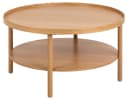 ACTONA GROUP Couchtisch Banbury Eichenfurnier Rund Bild 2
