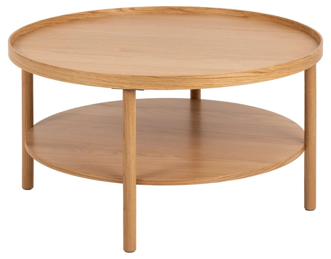 ACTONA GROUP Couchtisch Banbury Eichenfurnier Rund - Bild 2