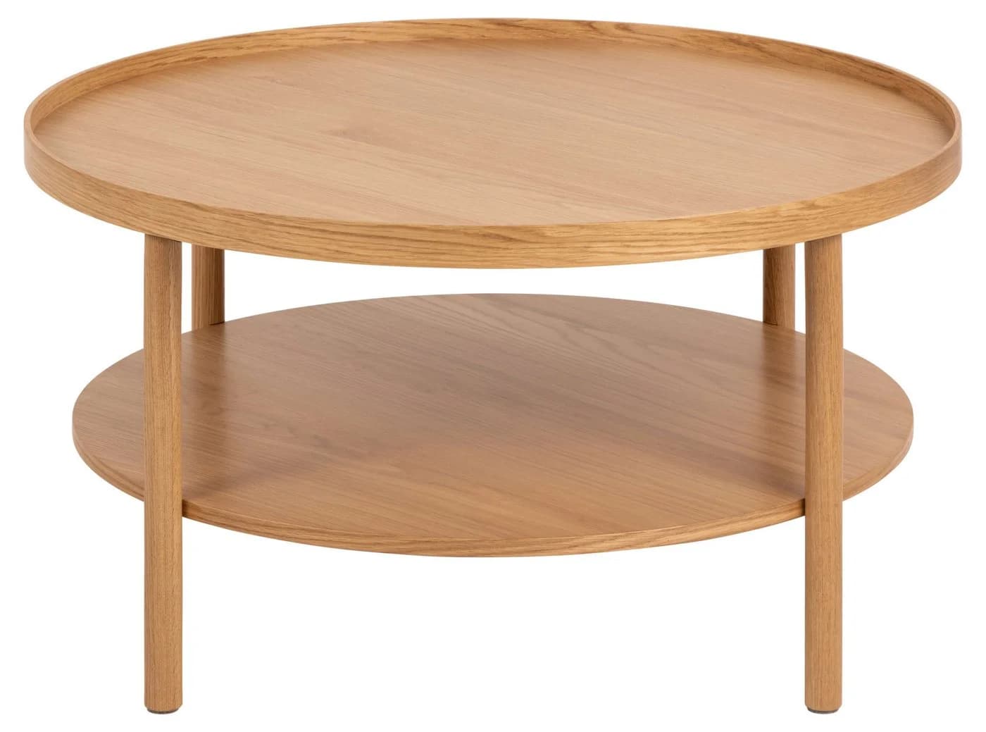 ACTONA GROUP Couchtisch Banbury Eichenfurnier Rund - Bild 3