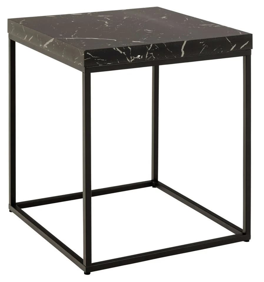 ACTONA GROUP Couchtisch Barossa Quadratisch Steinoptik Schwarz - Bild 3
