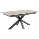 Mid.you Esstisch Grau Keramik Ausziehbar 90x76x168-210 cm Bild 1