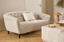 3-Sitzer ACTONA GROUP "Ria" Beige Sofa mit Taschenfederkern Bild 1