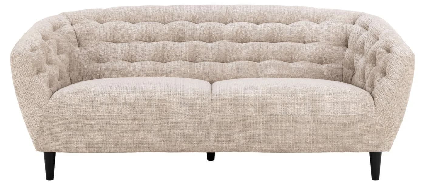 3-Sitzer ACTONA GROUP "Ria" Beige Sofa mit Taschenfederkern - Bild 2