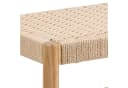 ACTONA GROUP Bank Alvin Sitzbank Natur Papiergeflecht Bild 5