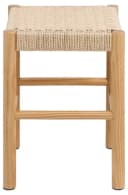 ACTONA GROUP Stuhl Alvin Hocker Off-white Papiergeflecht Scandi-Stil Bild 3