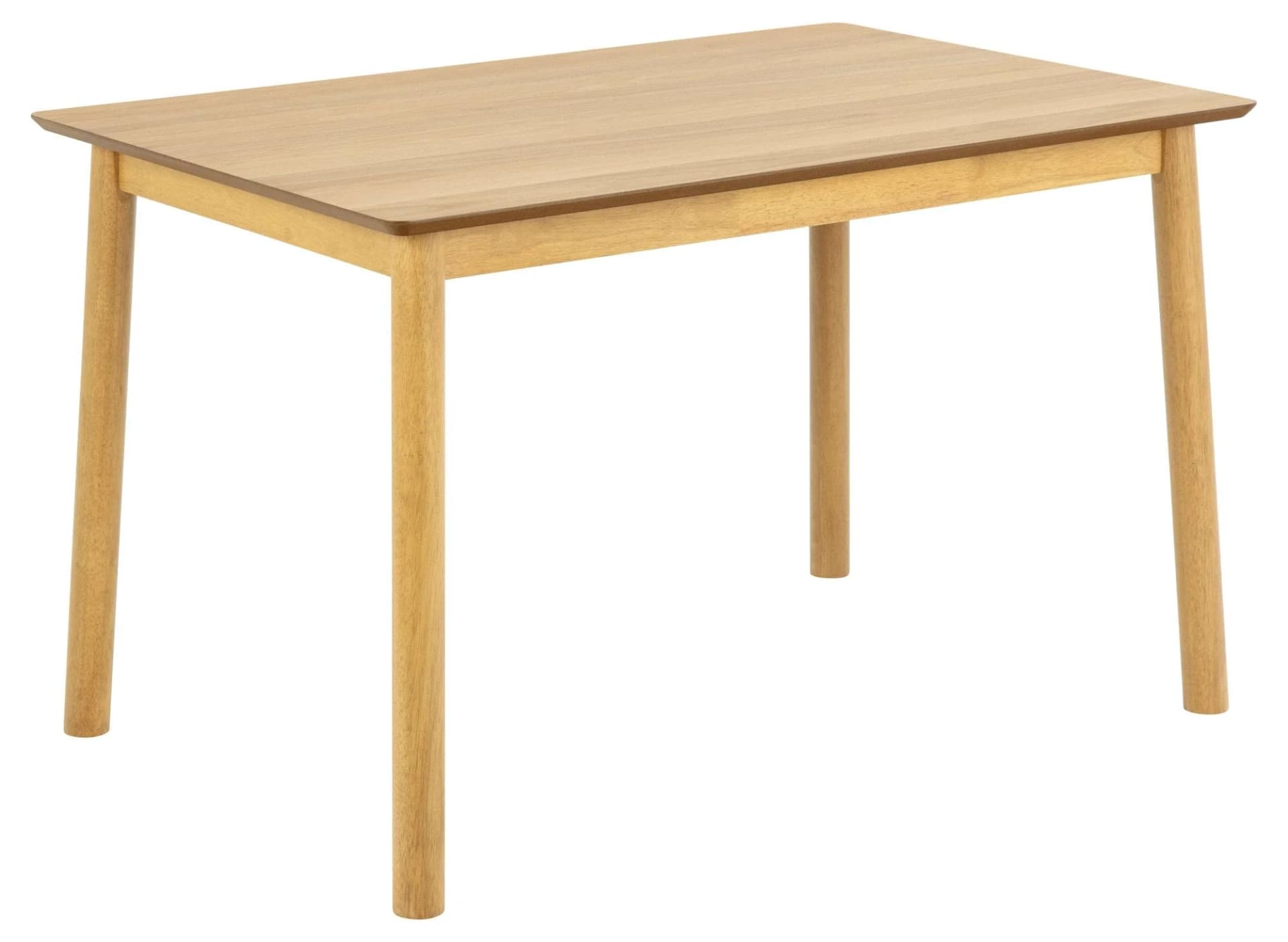 Eleganter Esstisch aus Holz in beige und natur