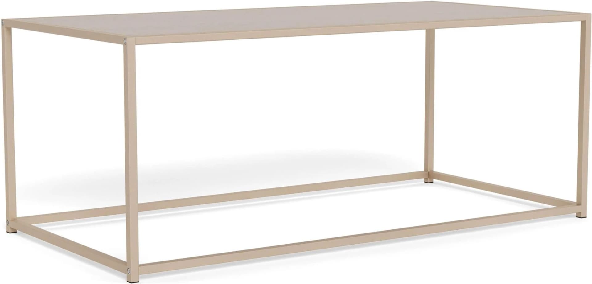 ACTONA GROUP Seaford Couchtisch grau mit Stahlgestell