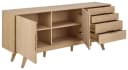 ACTONA GROUP Schrankmodule Marte Kommode Massivholz Eiche Skandinavisch Bild 3