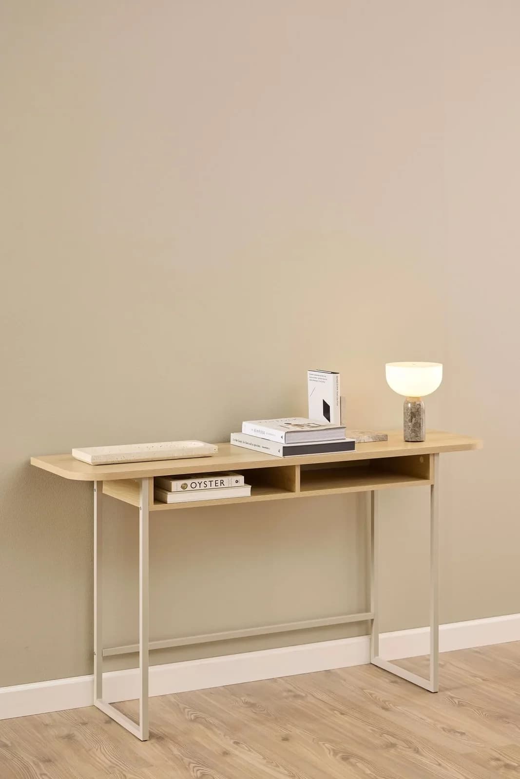 ACTONA GROUP Konsolentisch Darlington Eiche/Grau 140x40x77cm
