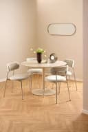 Esszimmerstuhl ACTONA GROUP Lyric Sand Chrom Bild 2