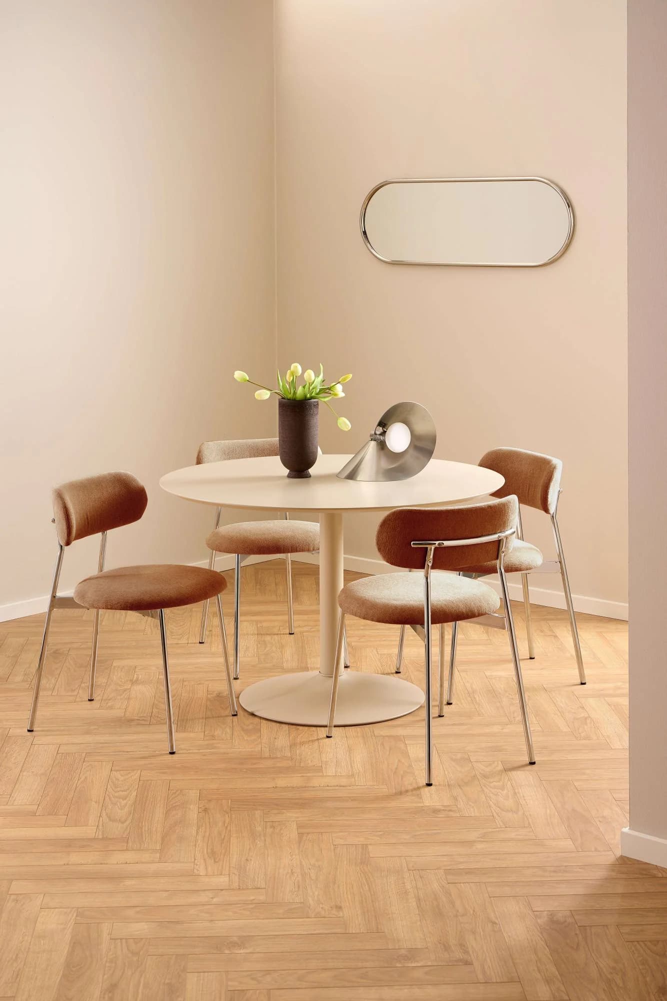 Esszimmerstuhl ACTONA GROUP Lyric Terracotta Retro-Futur