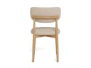 Mid.you Stuhl Absalon Beige Eiche Massivholz Bild 4