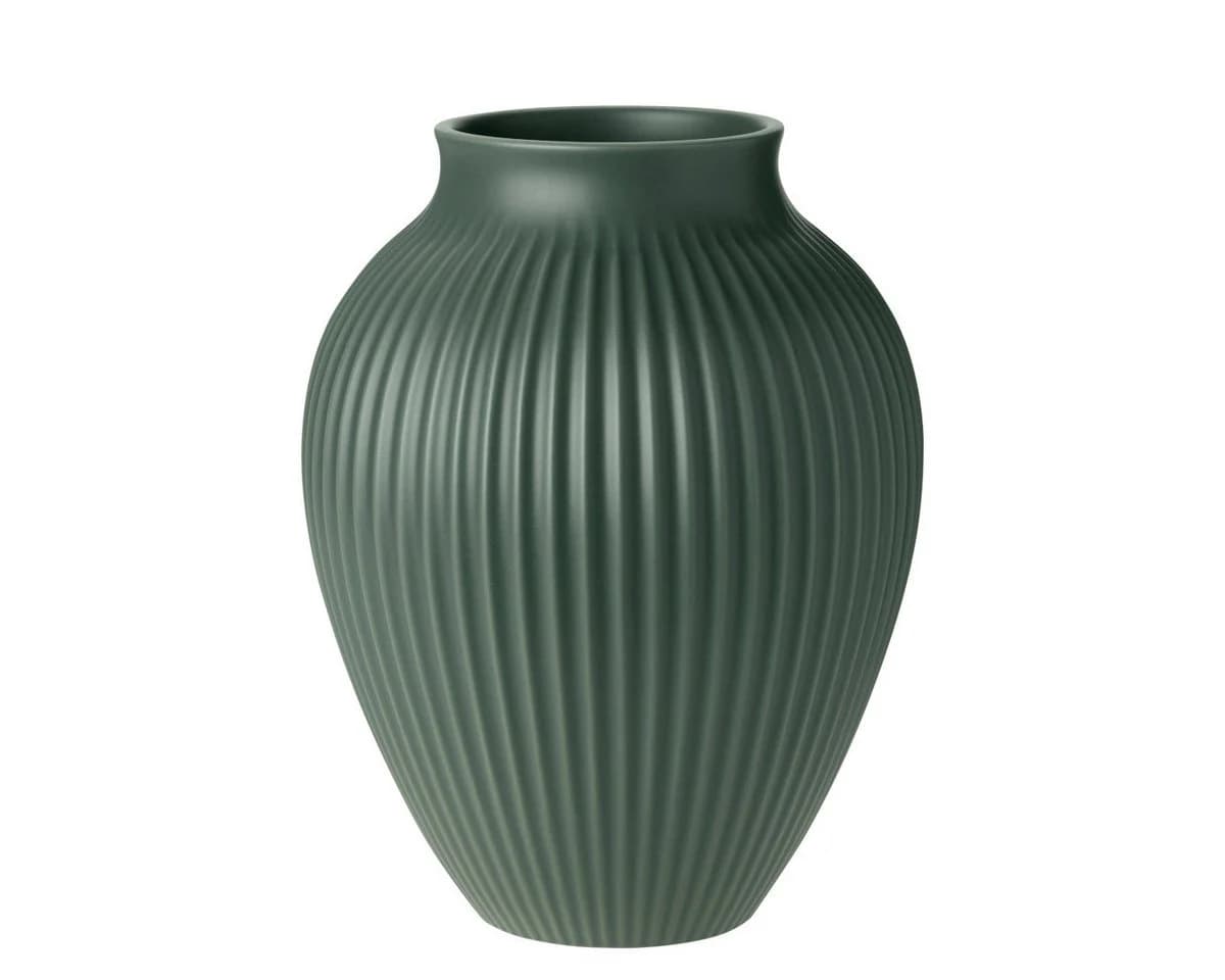 Knabstrup Tischvase Keramik Grün 27 cm - Bild 2