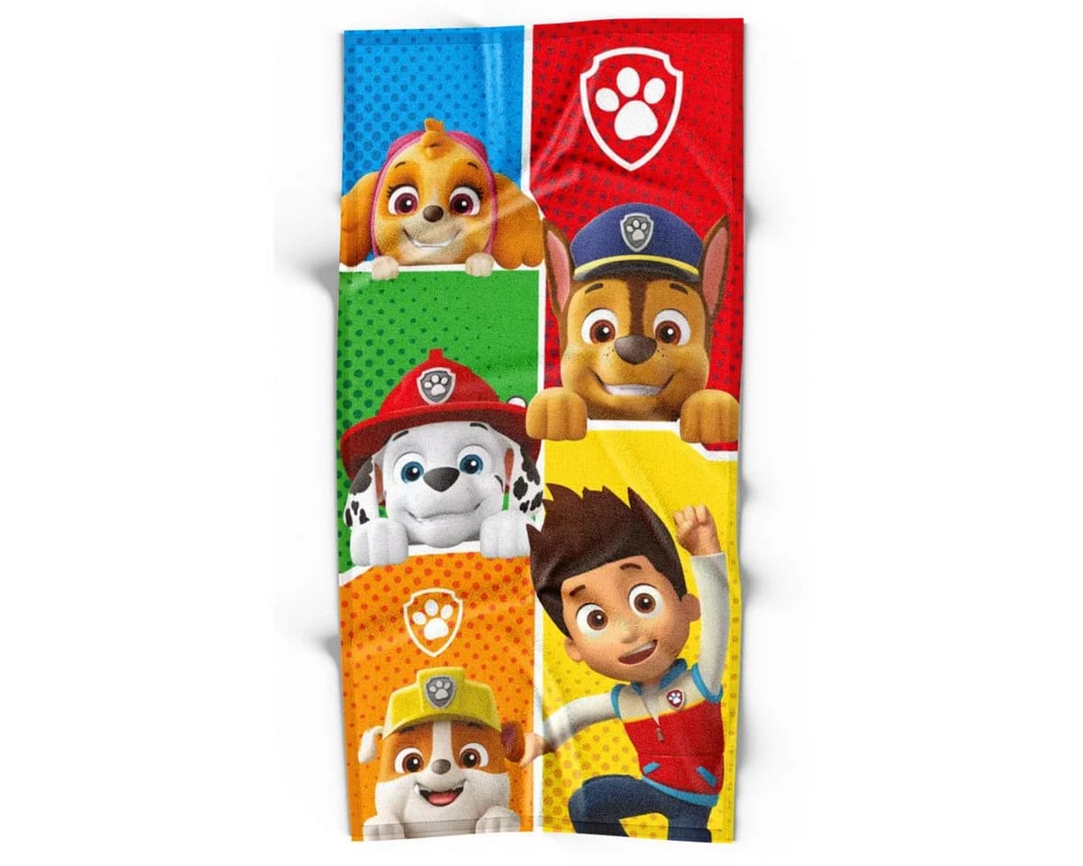 PAW PATROL Duschtuch Ryder & Friends Unisex Kinder Frottee - Bild 2