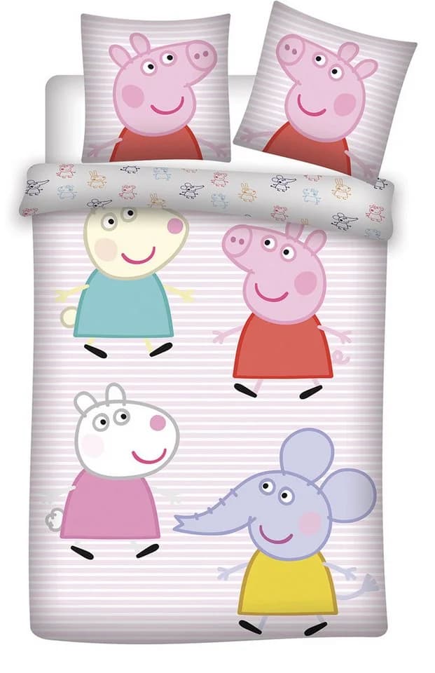 BrandMac Kinderbettwäsche Peppa Pig 2-teilig