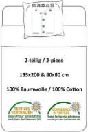 BrandMac Bettwäsche Gamer Set 135x200 cm Schwarz Silber Gaming Controller Bild 5