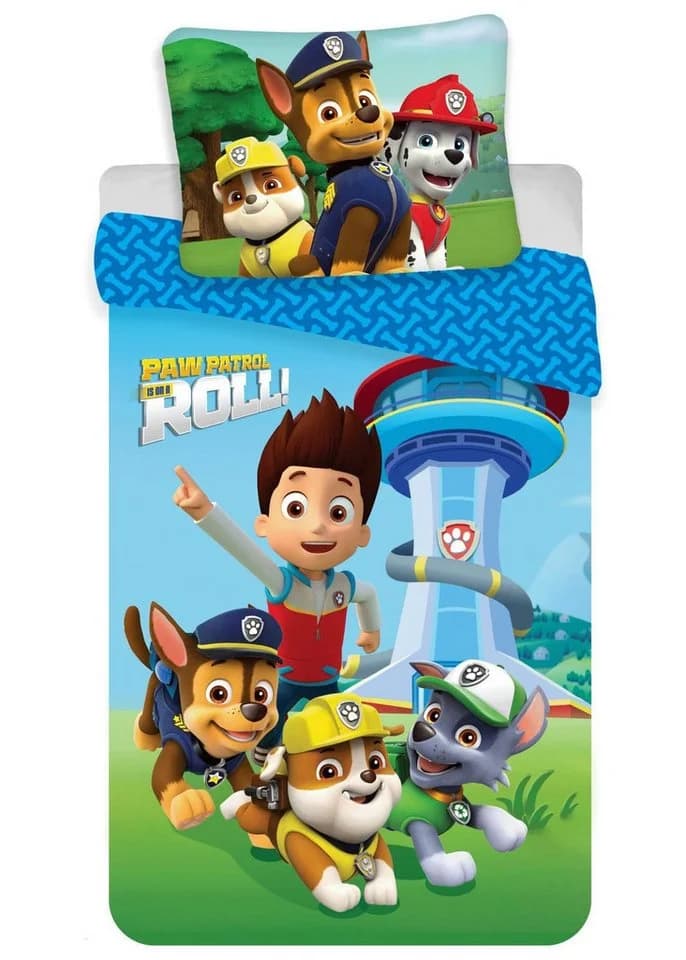 BrandMac PAW Patrol Bettwäsche-Set 135x200 & 80x80 Baumwolle - Bild 2