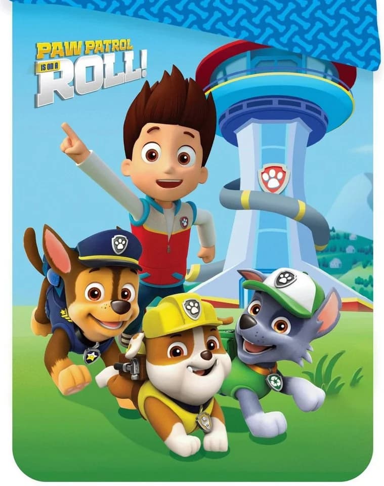 BrandMac PAW Patrol Bettwäsche-Set 135x200 & 80x80 Baumwolle - Bild 3